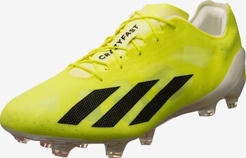 ADIDAS PERFORMANCE Soccer Cleats 'X Crazyfast+ FG' in Green: front