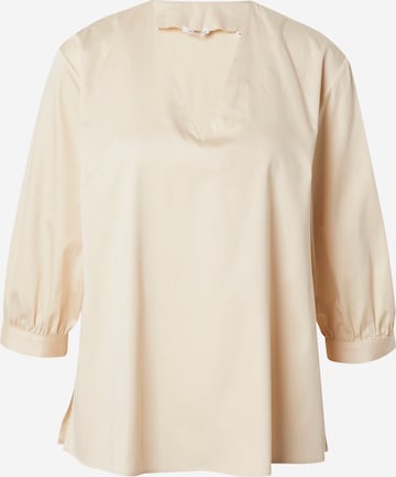 SEIDENSTICKER Blouse 'Schwarze Rose' in Beige: voorkant