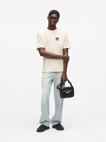 Maglietta di KARL LAGERFELD JEANS in beige