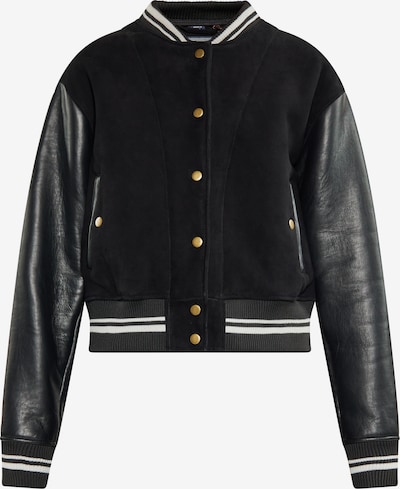 DreiMaster Vintage Välikausitakki värissä musta / valkoinen, Tuotenäkymä