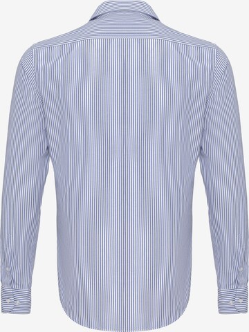 DENIM CULTURE Klasický střih Košile 'Gordon' – modrá