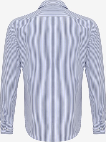 DENIM CULTURE Regular fit Overhemd 'Gordon' in Blauw