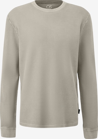 QS Shirt in Beige: front