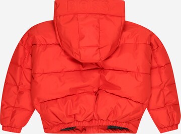 Veste d’hiver BOSS Kidswear en rouge