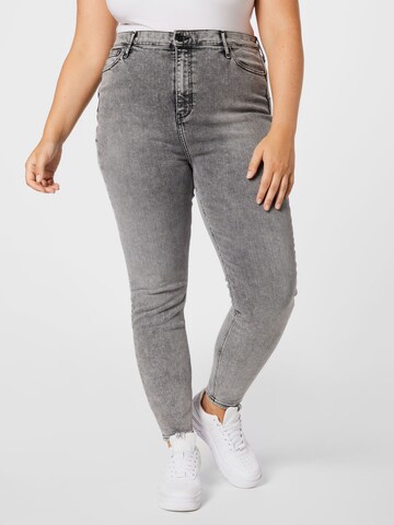 Skinny Jean River Island Plus en gris : devant