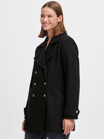 Cappotto di mezza stagione 'Caline' di b.young in nero: frontale