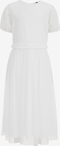 WE Fashion - Vestido em branco: frente