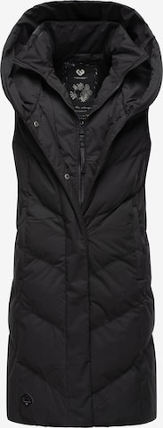 Ragwear Vest 'Natalka' in Black: front