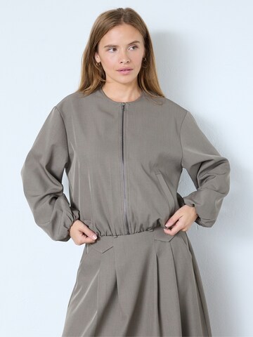 Veste mi-saison ' LunaCC ' co'couture en marron