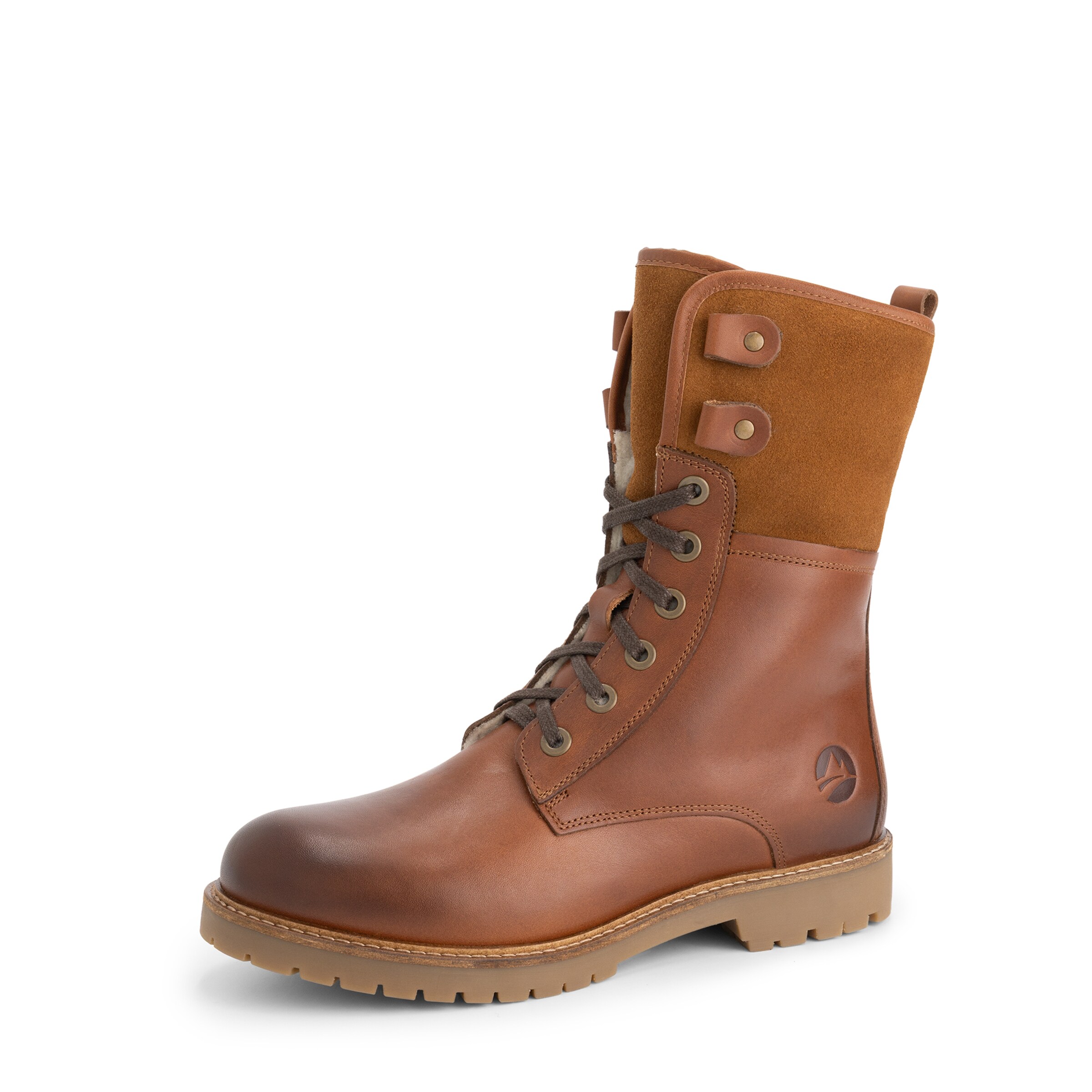Travelin Veterlaarzen 'Kongea' in Bruin: voorkant