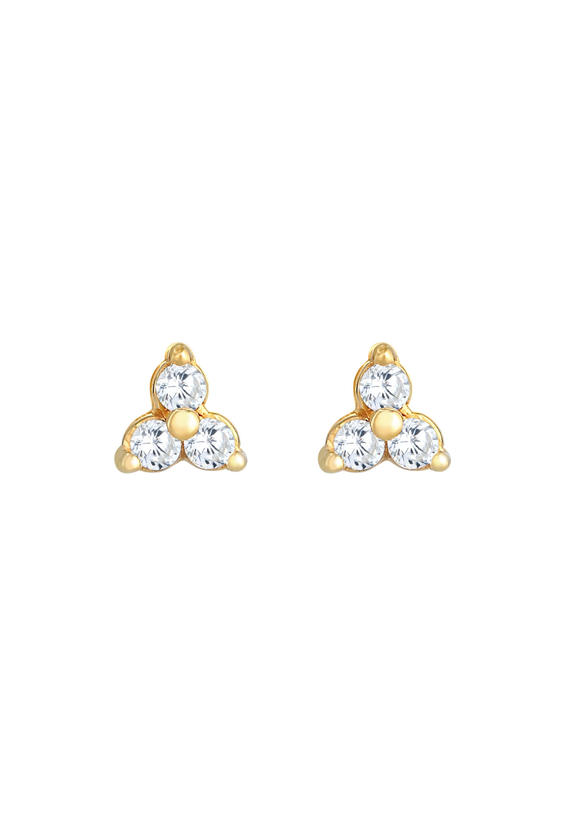 ELLI Earrings in Gold: front