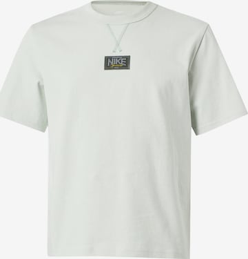žalia Nike Sportswear Marškinėliai: priekis