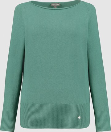 Gina Laura Sweater in Green: front