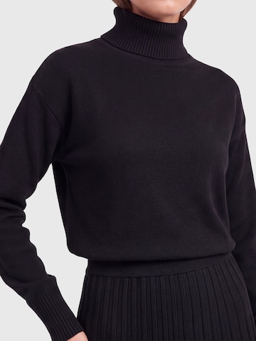 APART Knitted dress in Black