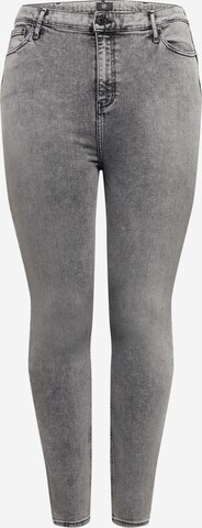 River Island Plus Skinny Jeans in Grey: front