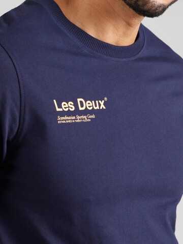 Les Deux T-shirt 'Brody' i blå