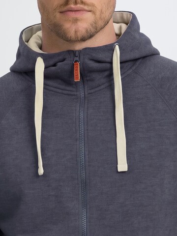 BLEND Sweat jacket 'Speedy' in Blue