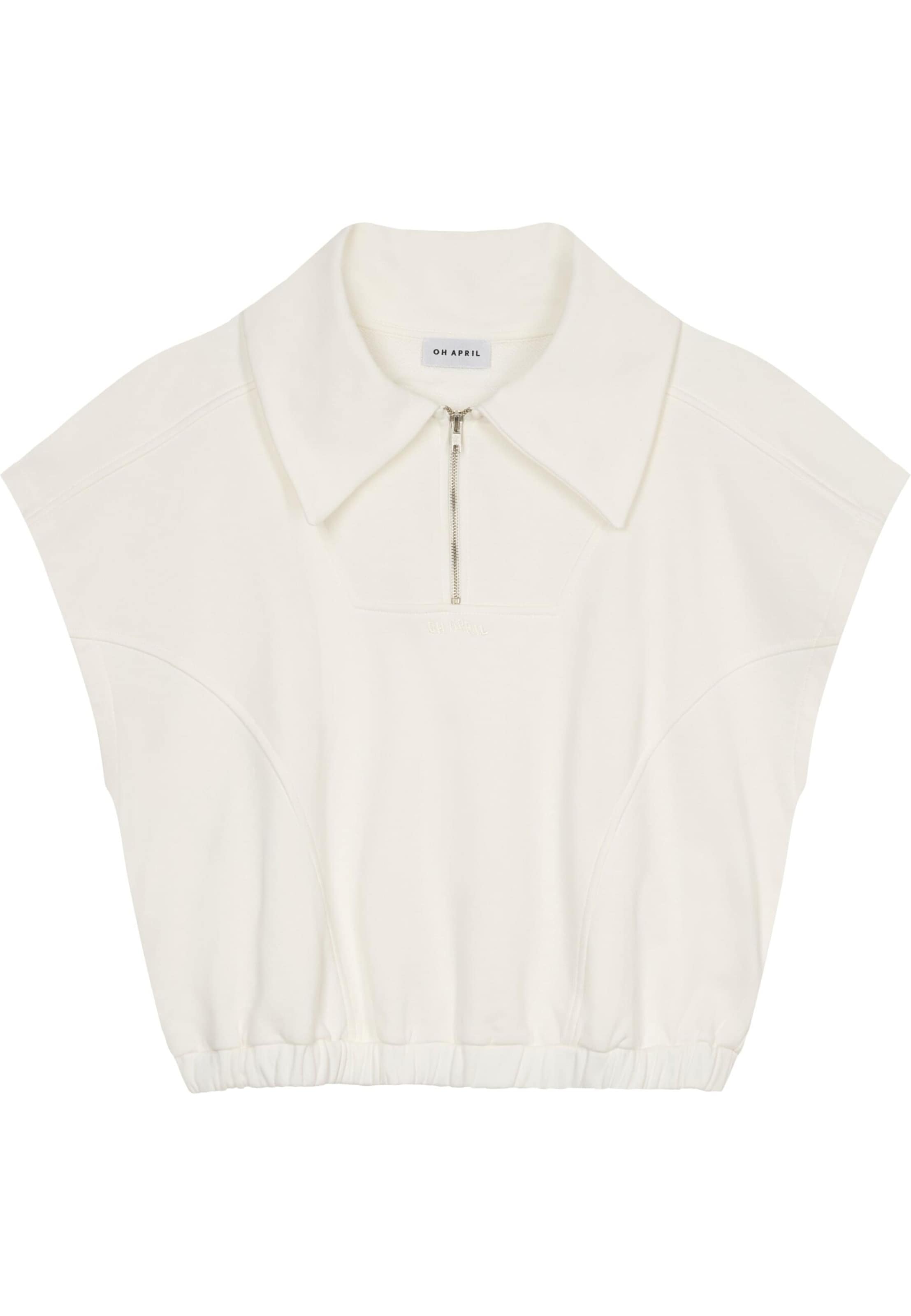 Sweat-shirt ' ' OH APRIL en mélange de couleurs : devant