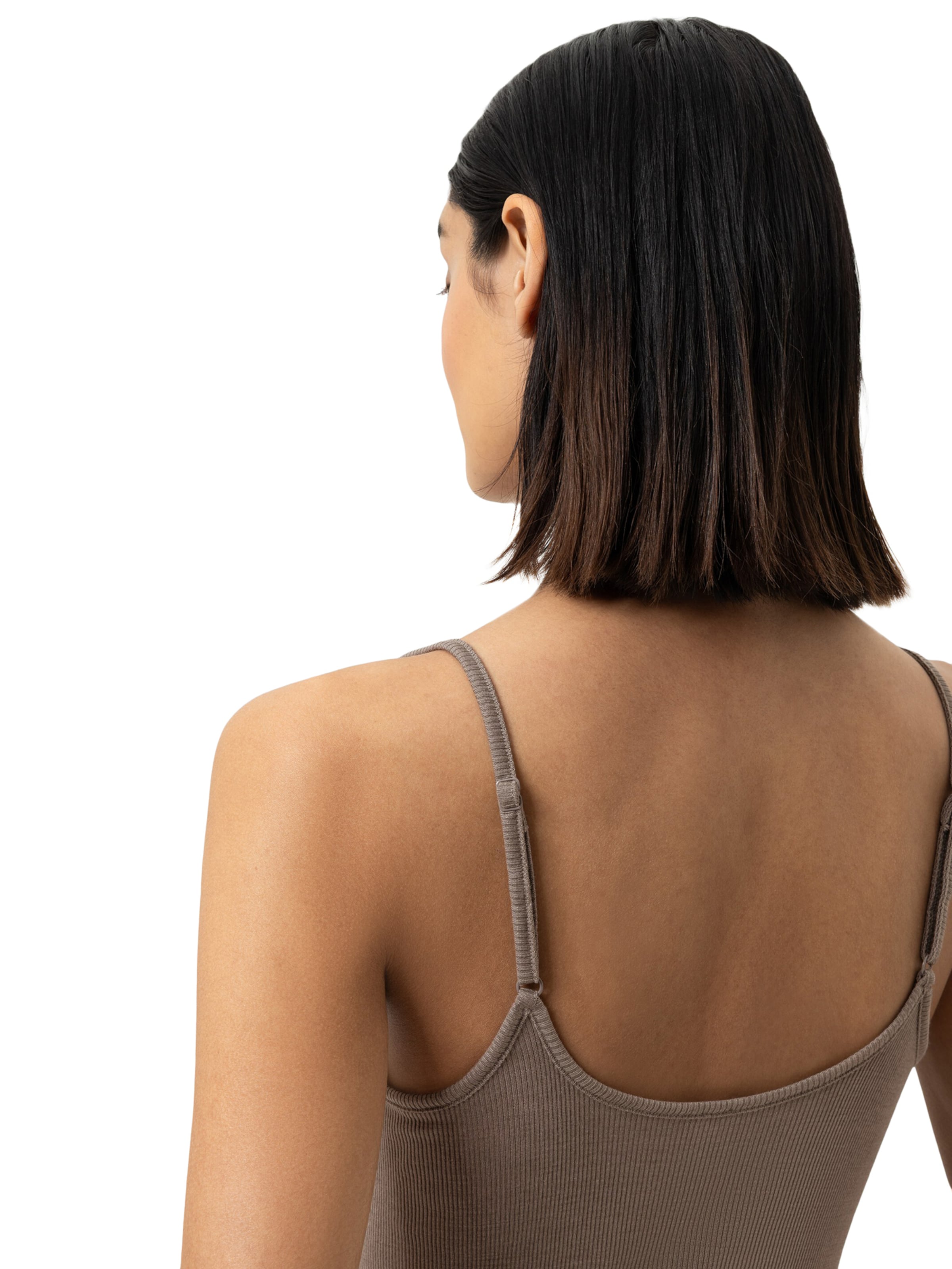 Maillot de corps 'Wool Love' Mey en marron