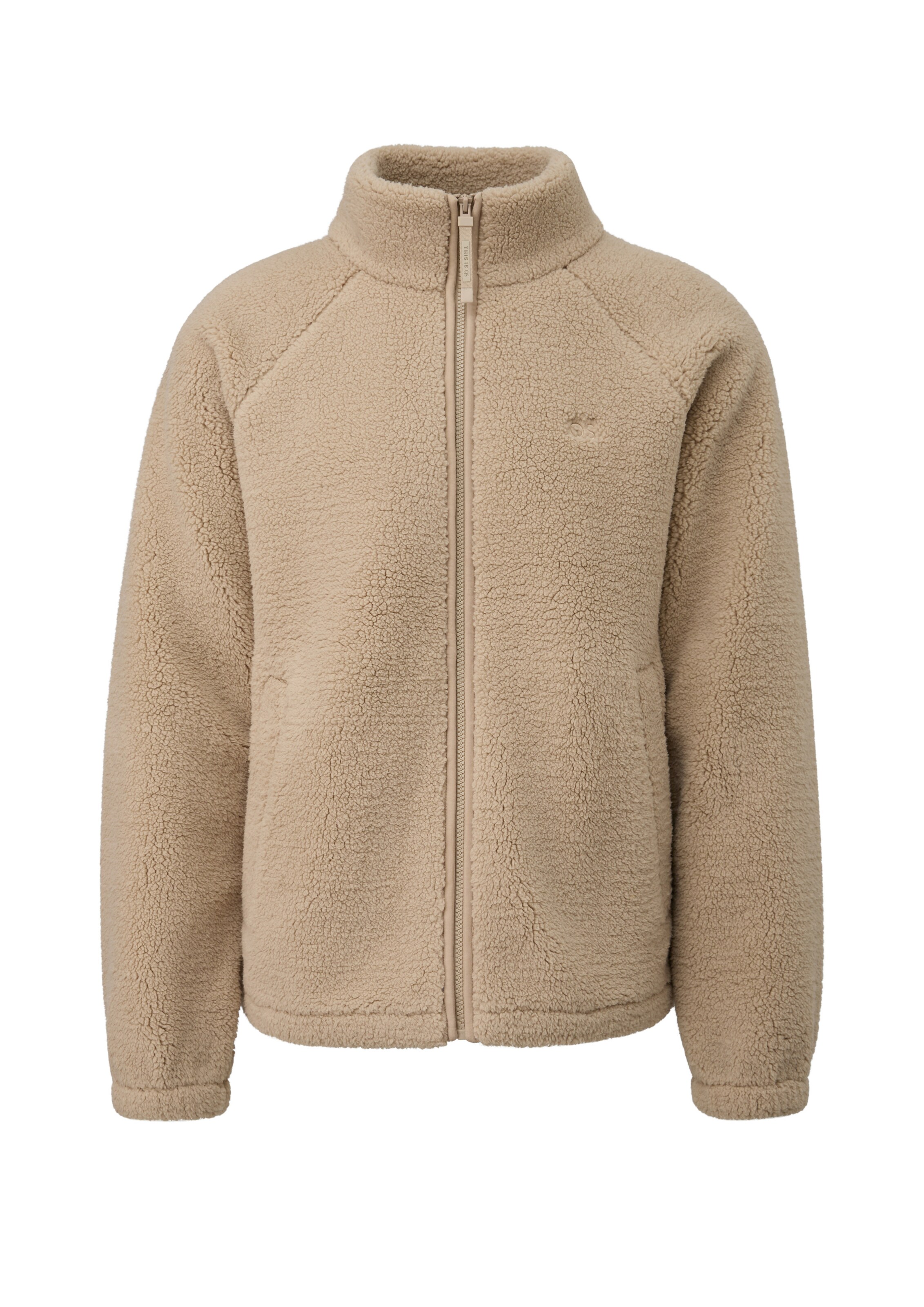 QS Jacke in L in beige, Produktansicht