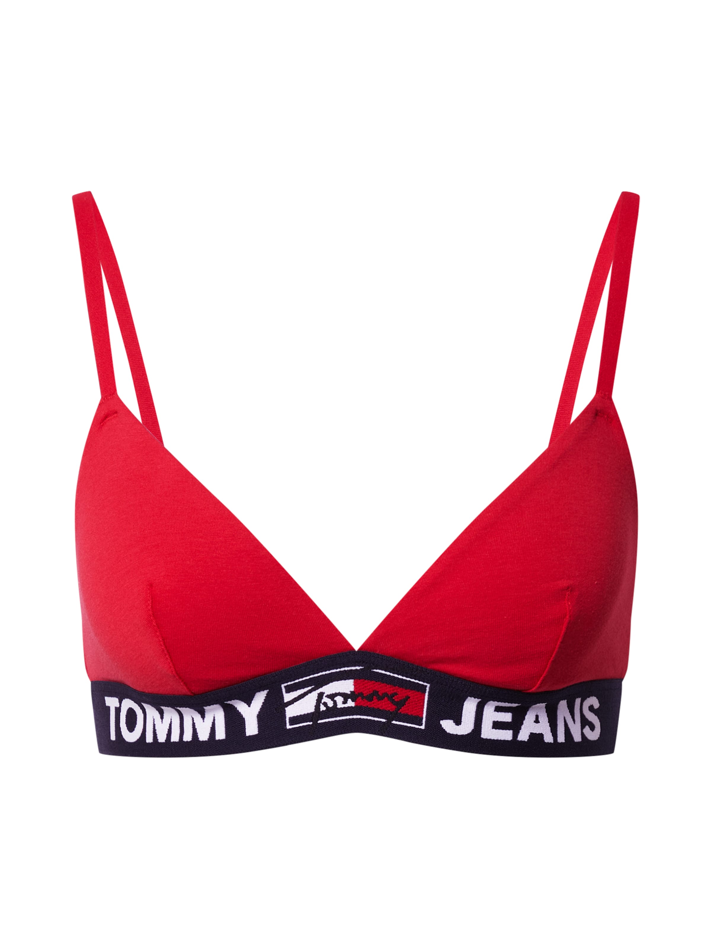 raudona Tommy Hilfiger Underwear Trikampė Liemenėlė: priekis