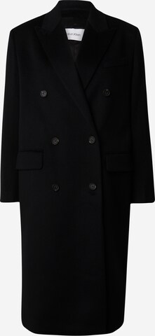 Calvin Klein Between-Seasons Coat in Black: front