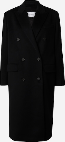 Manteau mi-saison Calvin Klein en noir : devant