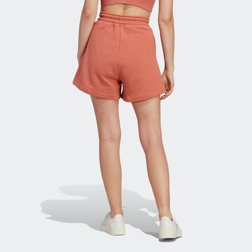 ADIDAS BY STELLA MCCARTNEY Loose fit Sports trousers 'Truecasuals' in Brown