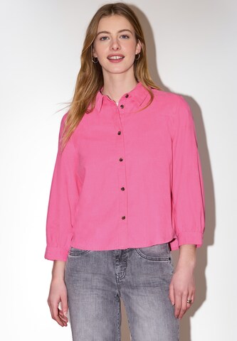 Street One Studio Bluse in Pink: Vorderseite