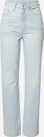 Loosefit Jean 'Rowe Extra High Straight' WEEKDAY en bleu : devant