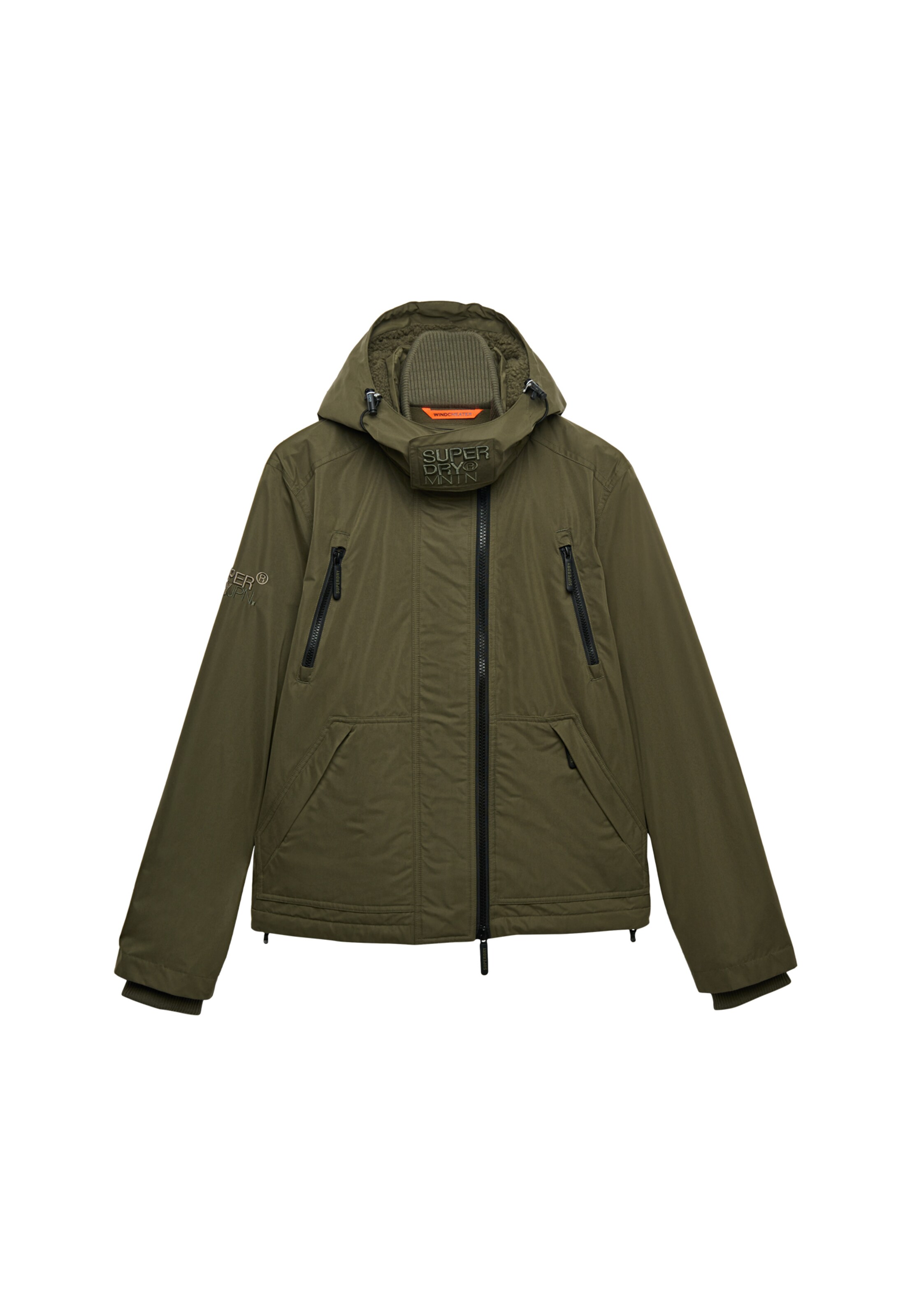 Veste mi-saison Superdry & Co en vert : devant