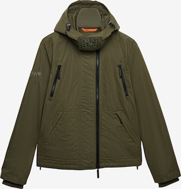 Veste mi-saison Superdry & Co en vert : devant