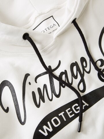WOTEGA Sweatshirt 'WT Star' in White