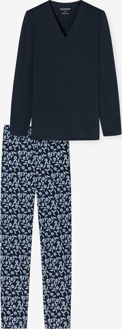 SCHIESSER Pajama ' Comfort Nightwear ' in Blue: front