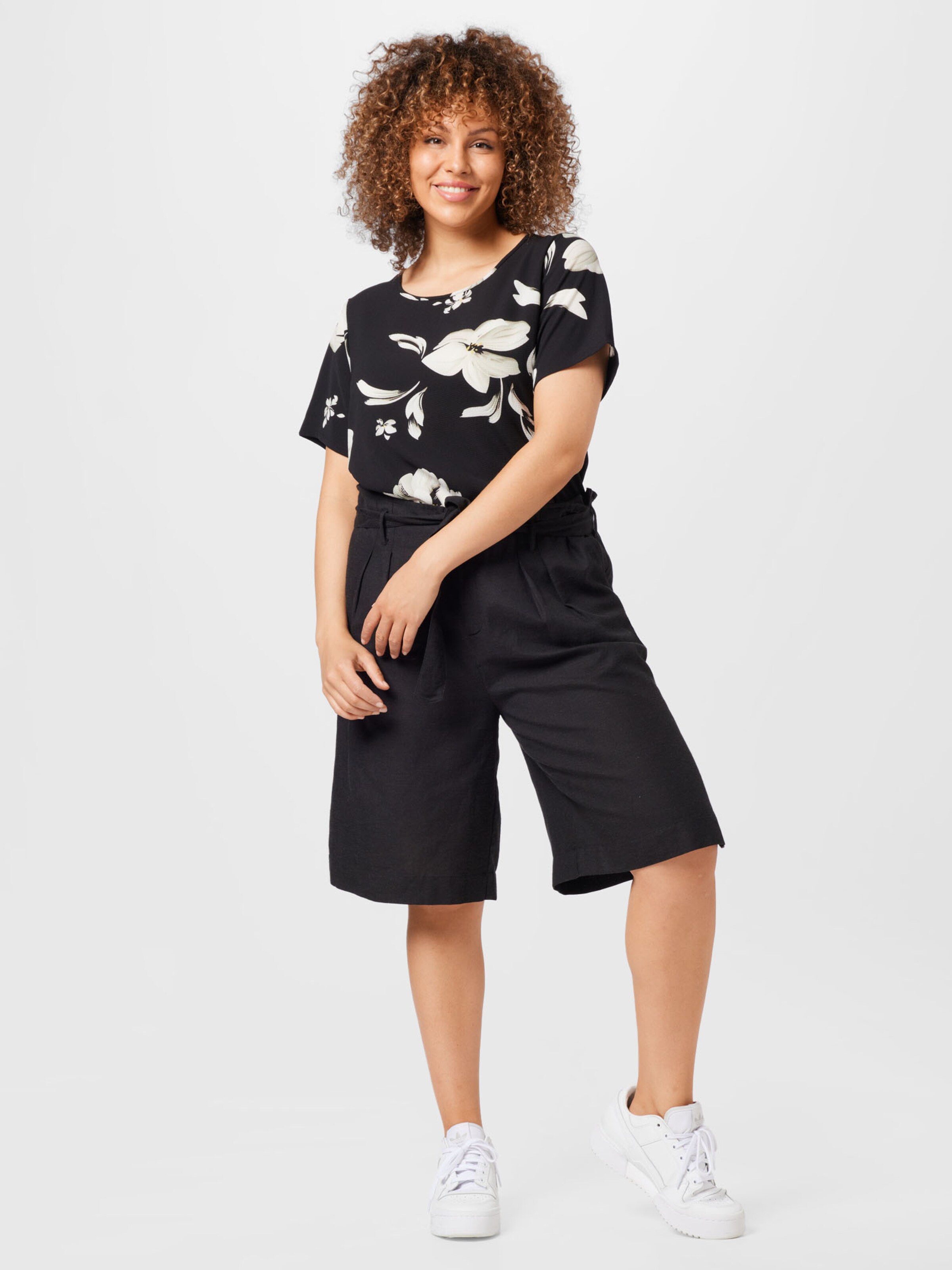 Frauen Große Größen ONLY Carmakoma T-Shirt 'MILLE' in Schwarz - TS59973 Frauen Große Größen ONLY Carmakoma T-Shirt 'MILLE' in Schwarz - TS59973