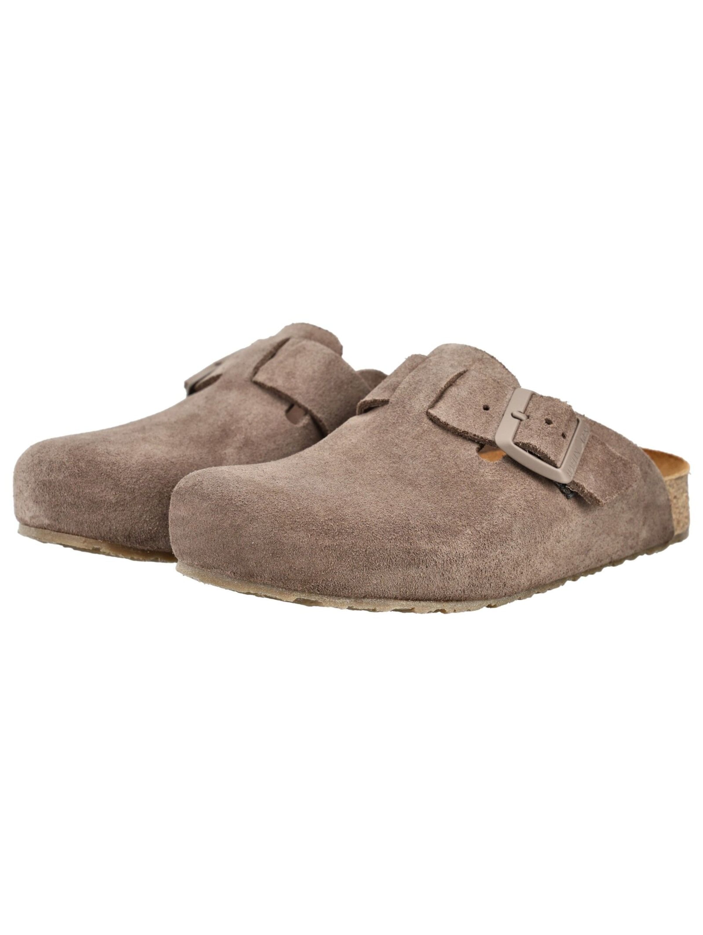 HAFLINGER Slipper in Brown