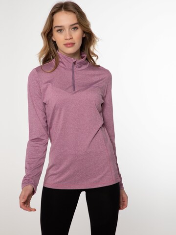 PROTEST Sportsweatshirt 'FABRIZM' in Lila