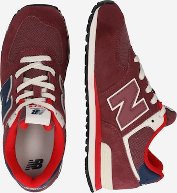 Baskets '574' new balance en rouge