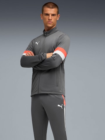 Giacca di felpa di PUMA in grigio
