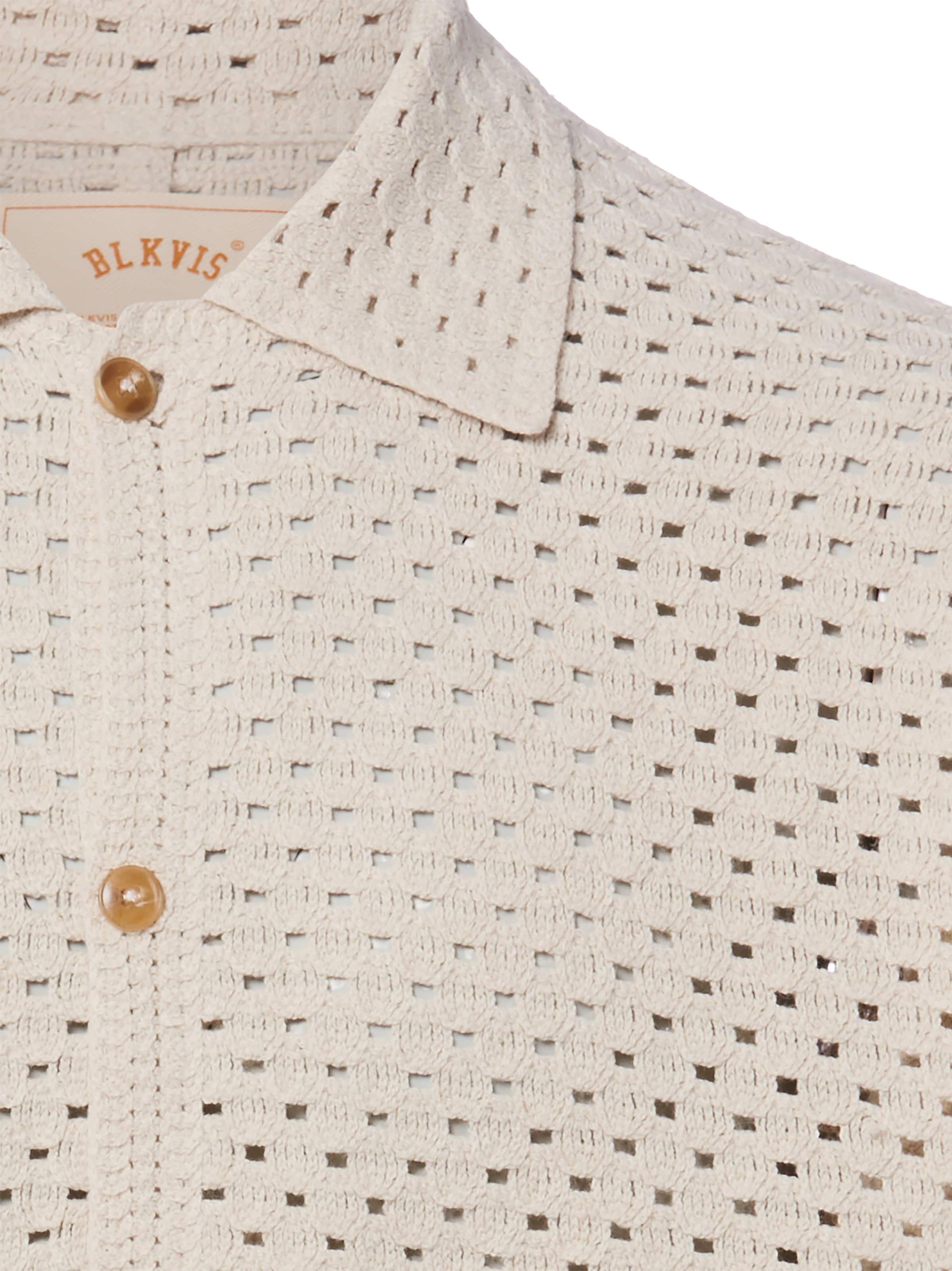 BLKVIS Regular Fit Hemd in Beige