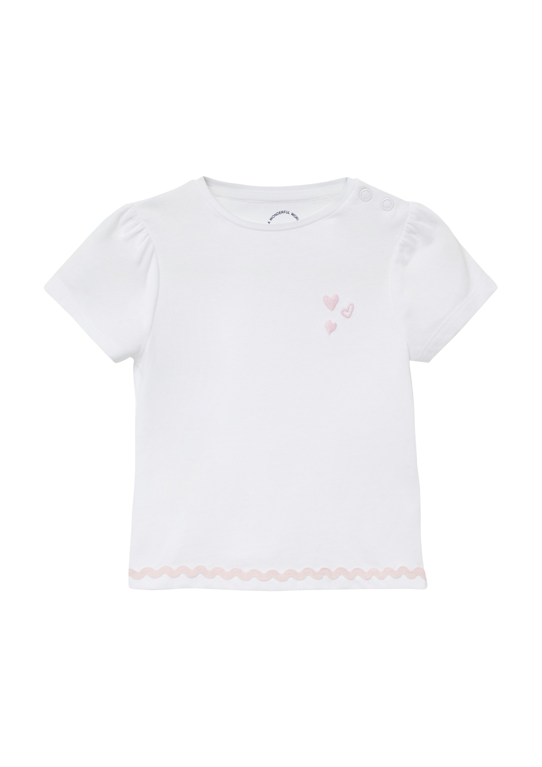 T-Shirt s.Oliver en blanc : devant