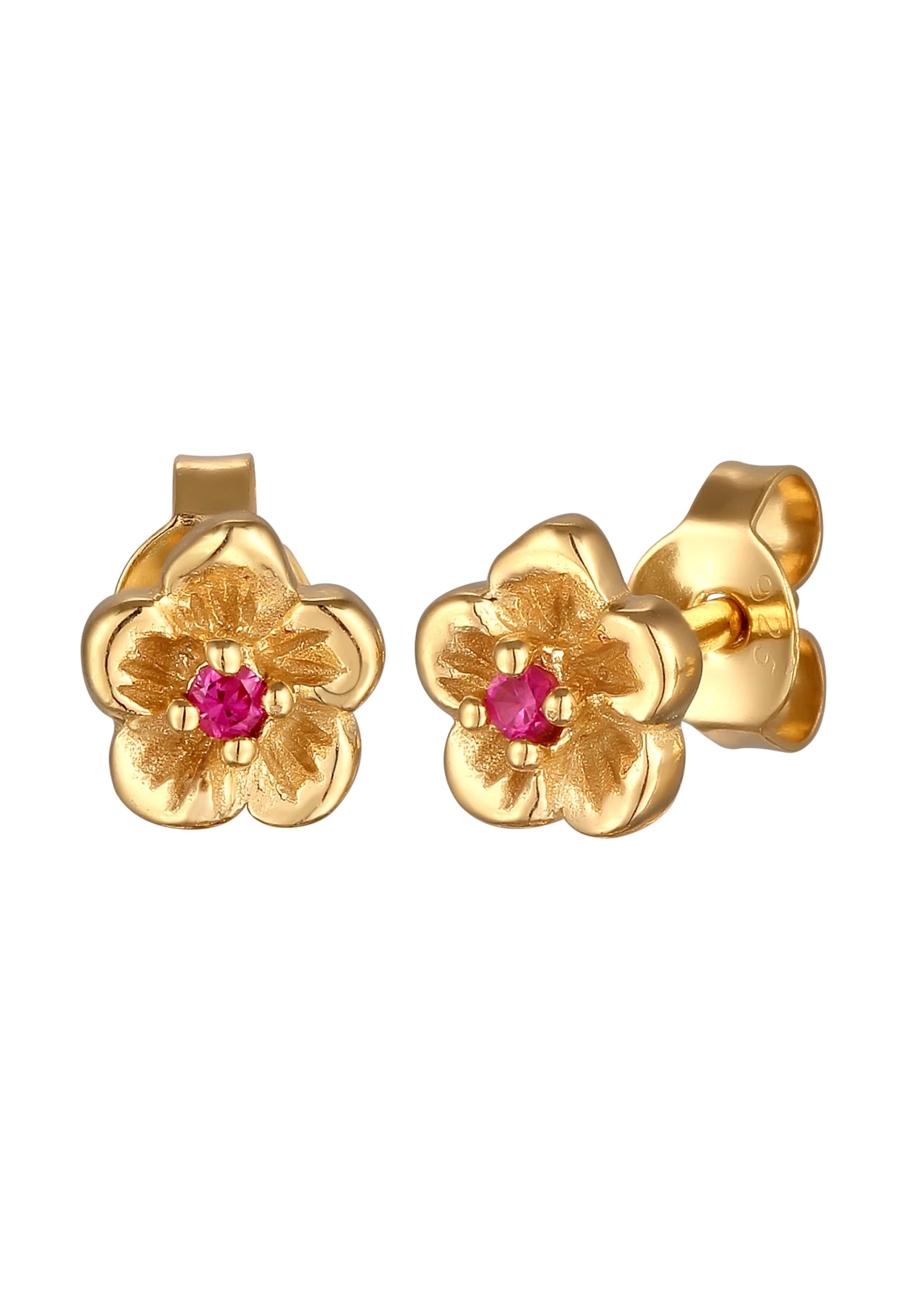 ELLI Ohrringe in Gold: Vorderseite