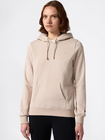 Champion Authentic Athletic Apparel Свитшот в Коричневый: спереди