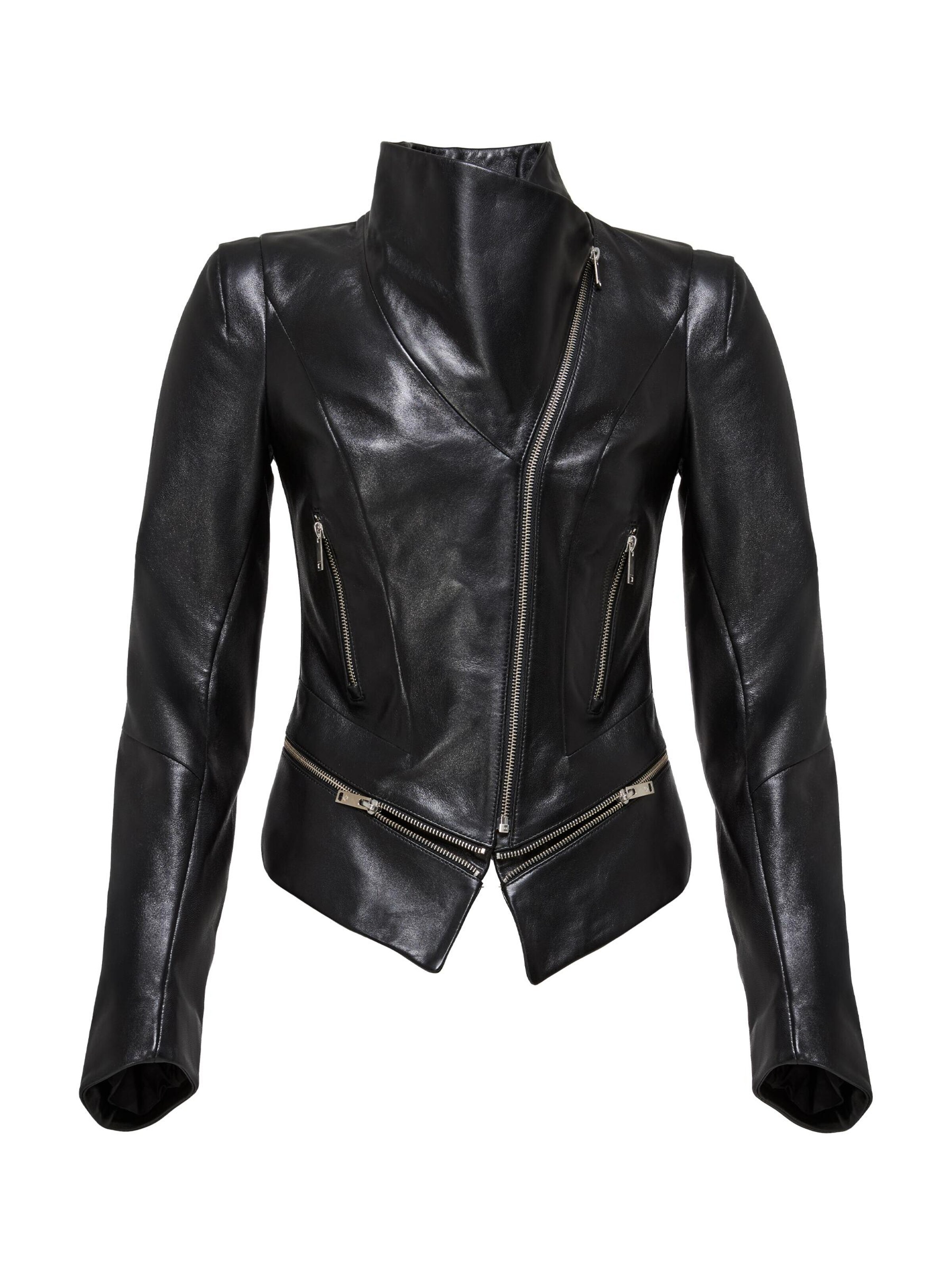 V S P Winterjacke 'Marcela'‌ in Schwarz: Vorderseite