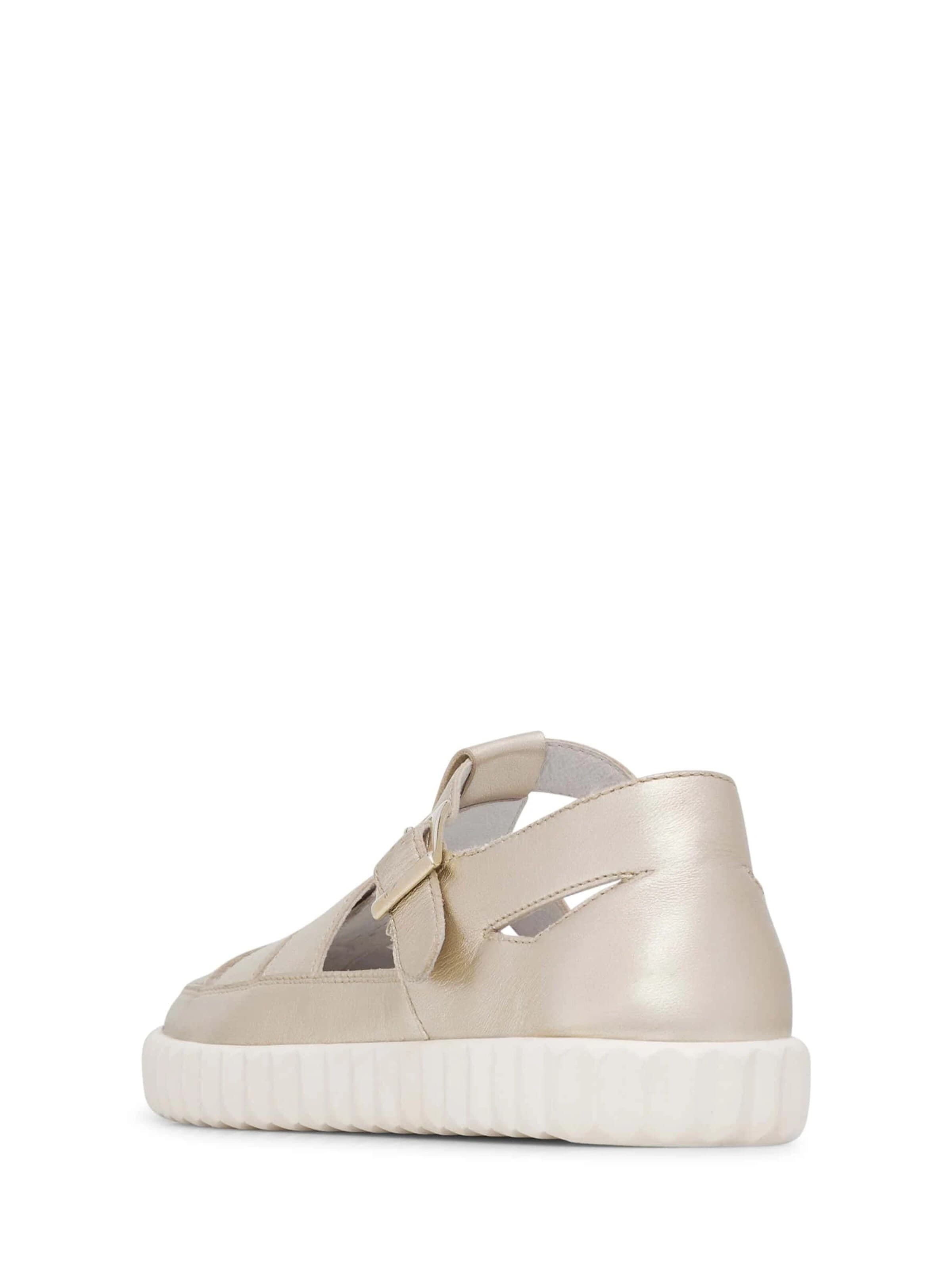 Voile blanche Sandal 'SPIDY' in Yellow