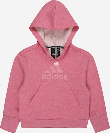 ADIDAS PERFORMANCE Sportovní mikina – pink: přední strana