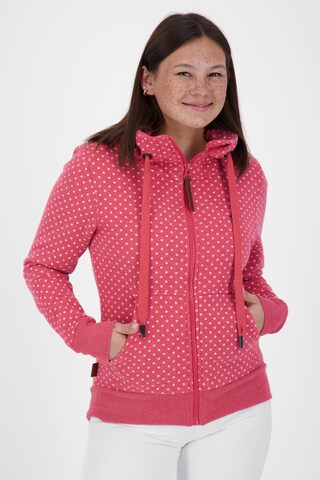 Alife and Kickin Sweatjacke in Pink: predná strana