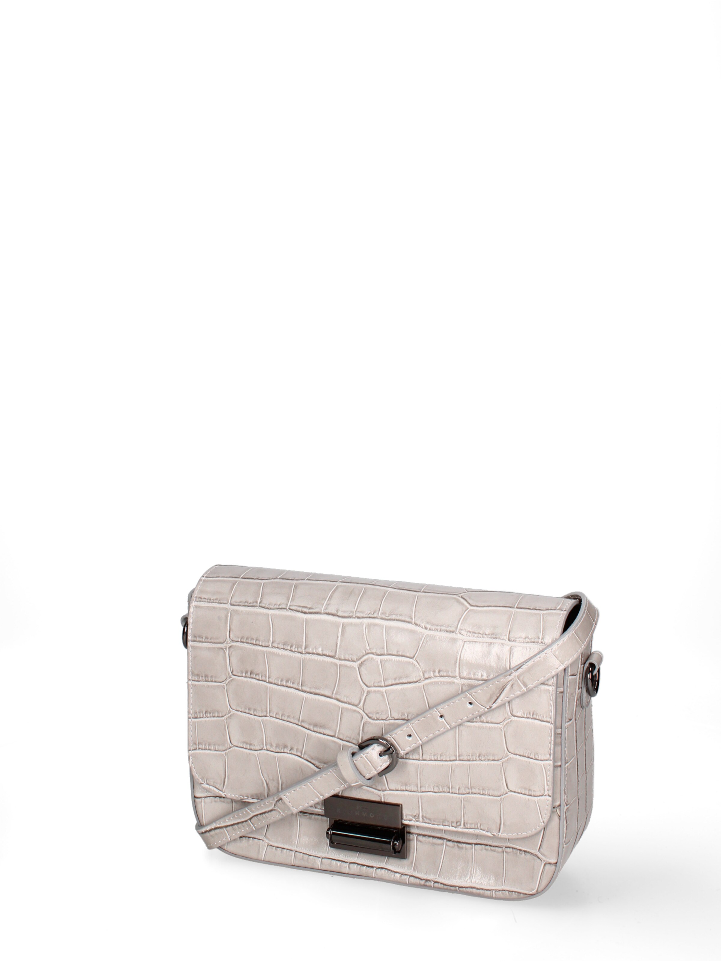 Borsa a tracolla di John Richmond in grigio: frontale