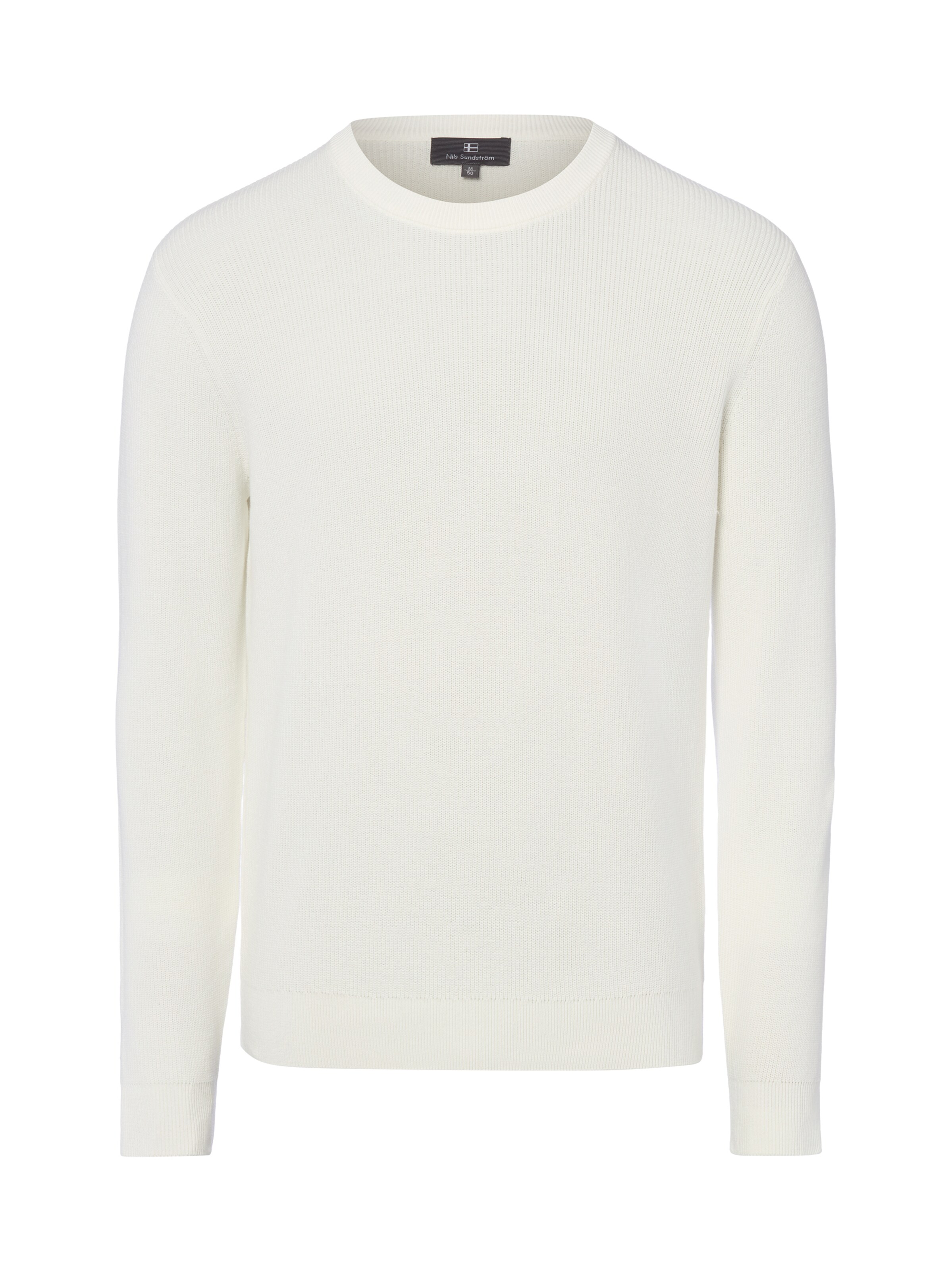 Nils Sundström Sweater in White: front