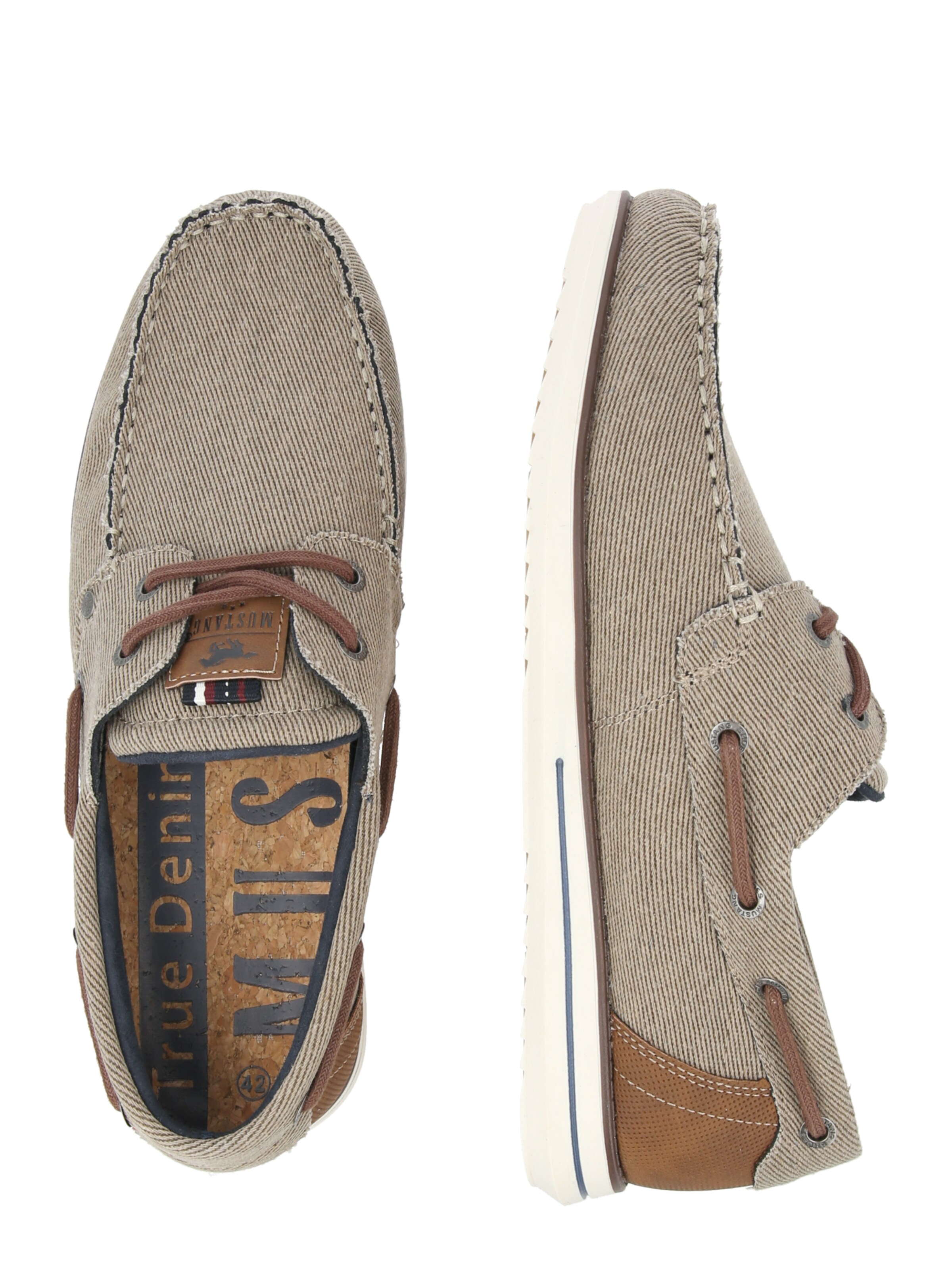 MUSTANG Mocassins in Bruin